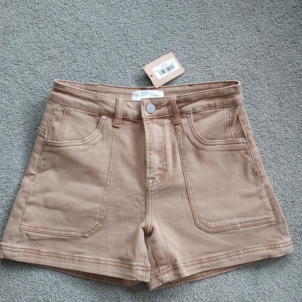 Risen Jeans Mid Rise Shorts